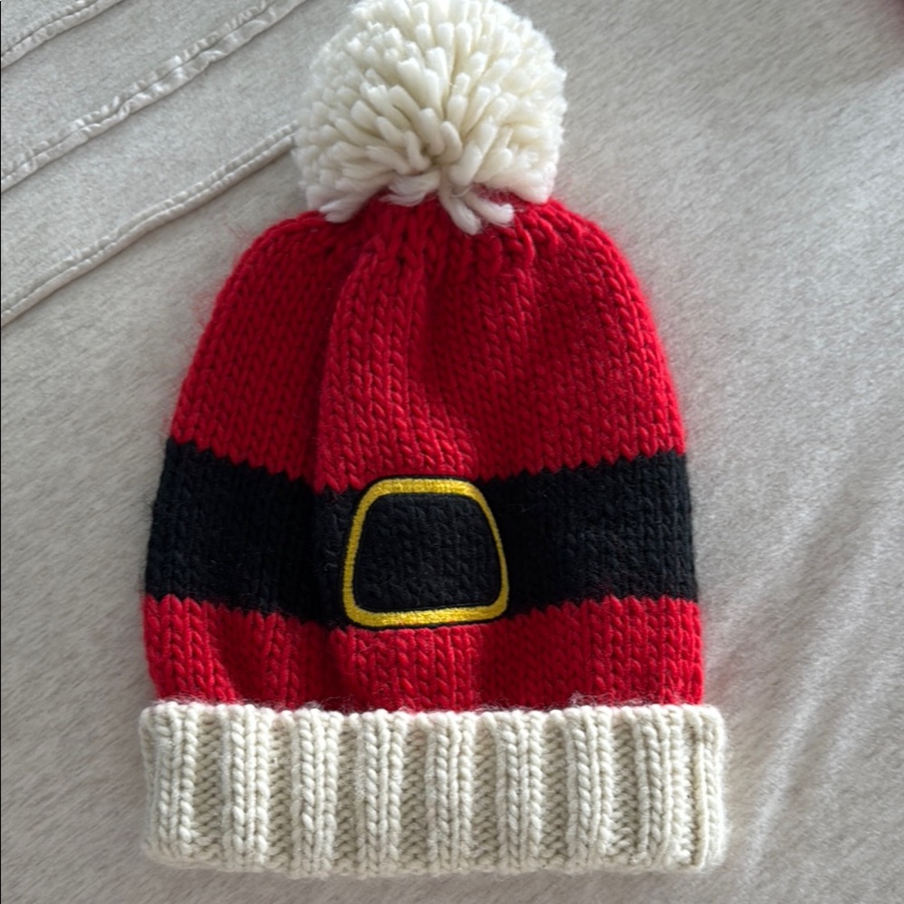 David & Young Santa Hat with Pom Pom holiday